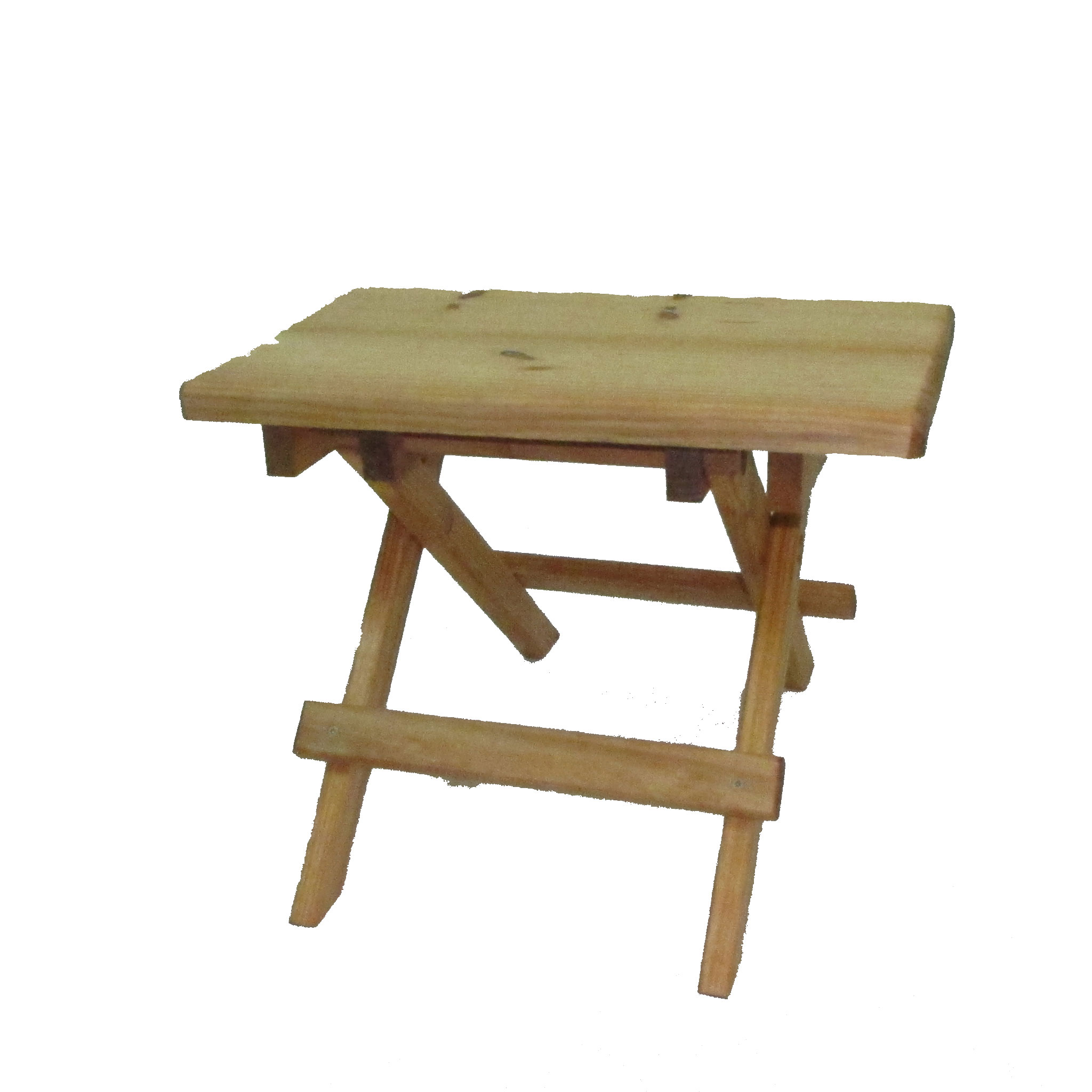 Pine Folding Table by Double Nichols