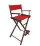 Gold Medal 30 Inch Bar Height CONTEMPORARY Directors Chair with Optional Personalization