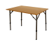The Kanpai Bamboo Adjustable Height Table by Travel Chair