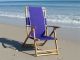 Oak Folding Beach Chair