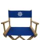 CUSTOM SIZE Marine Themed Replacement Directors Chair Cover