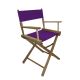 Gold Medal Contemporary Table Height Director's Chair with Optional Personalization
