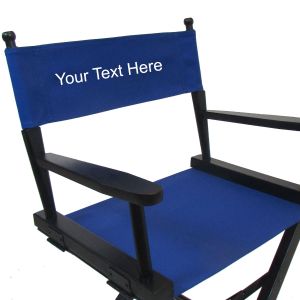 Imprinted Personalized Replacement Canvas for Director's Chair