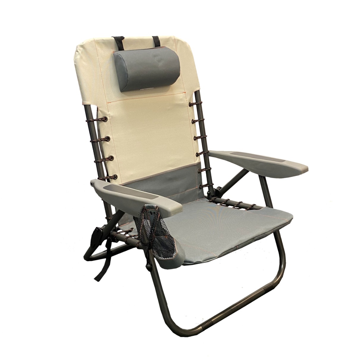 Lace Up Steel Backpack Chair by RIO